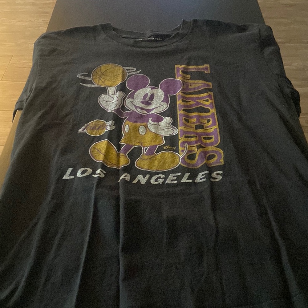 Lakers x Disney, Mickey with Basketball